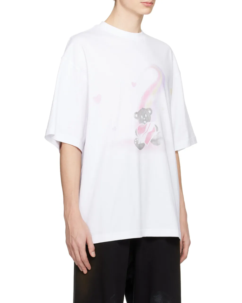 Teddy Bear-Print Cotton T-Shirt