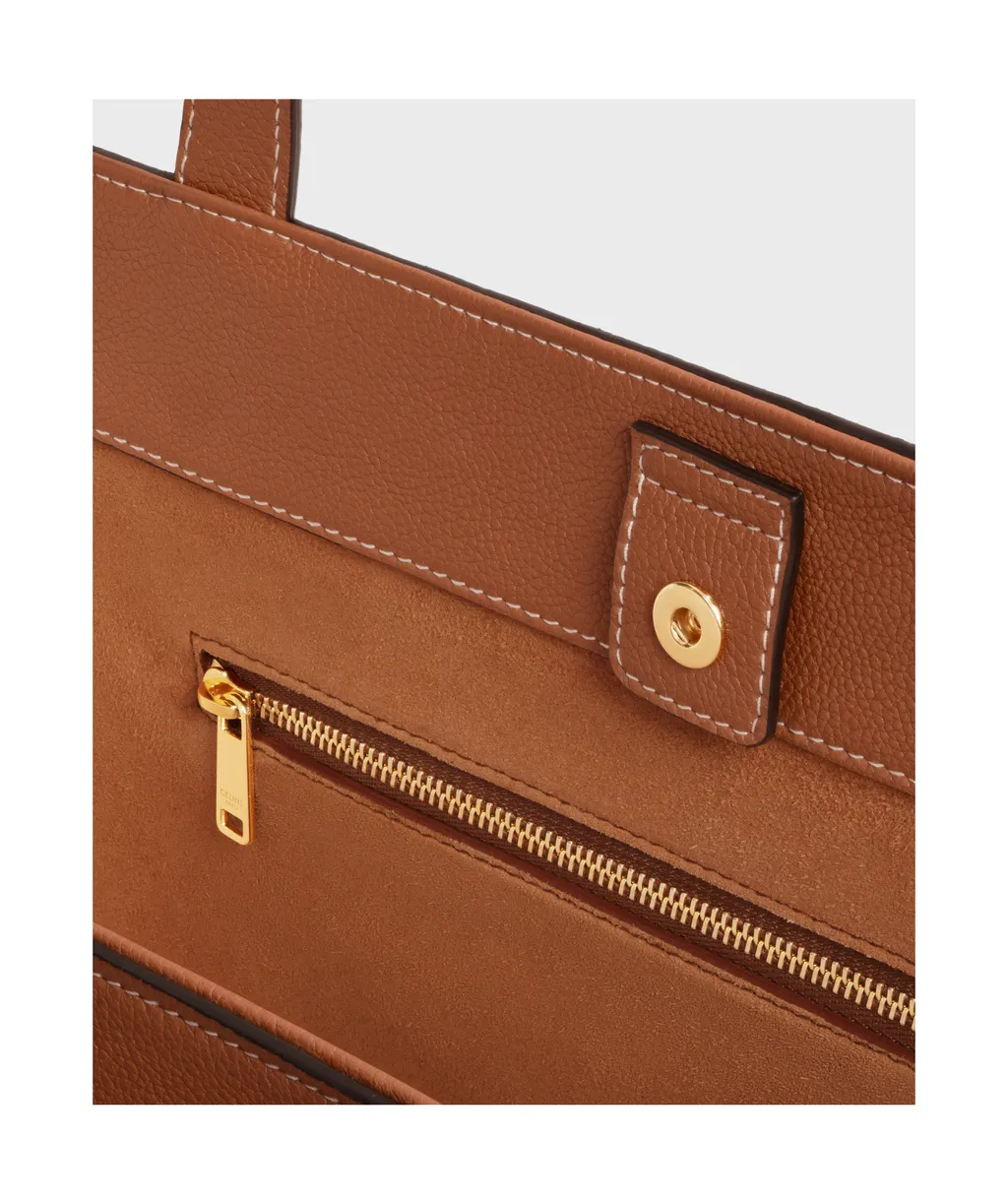 Medium Cabas Anas Cuir Triomphe In Grained Calfskin