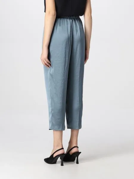 Elasticated Cropped Trousers