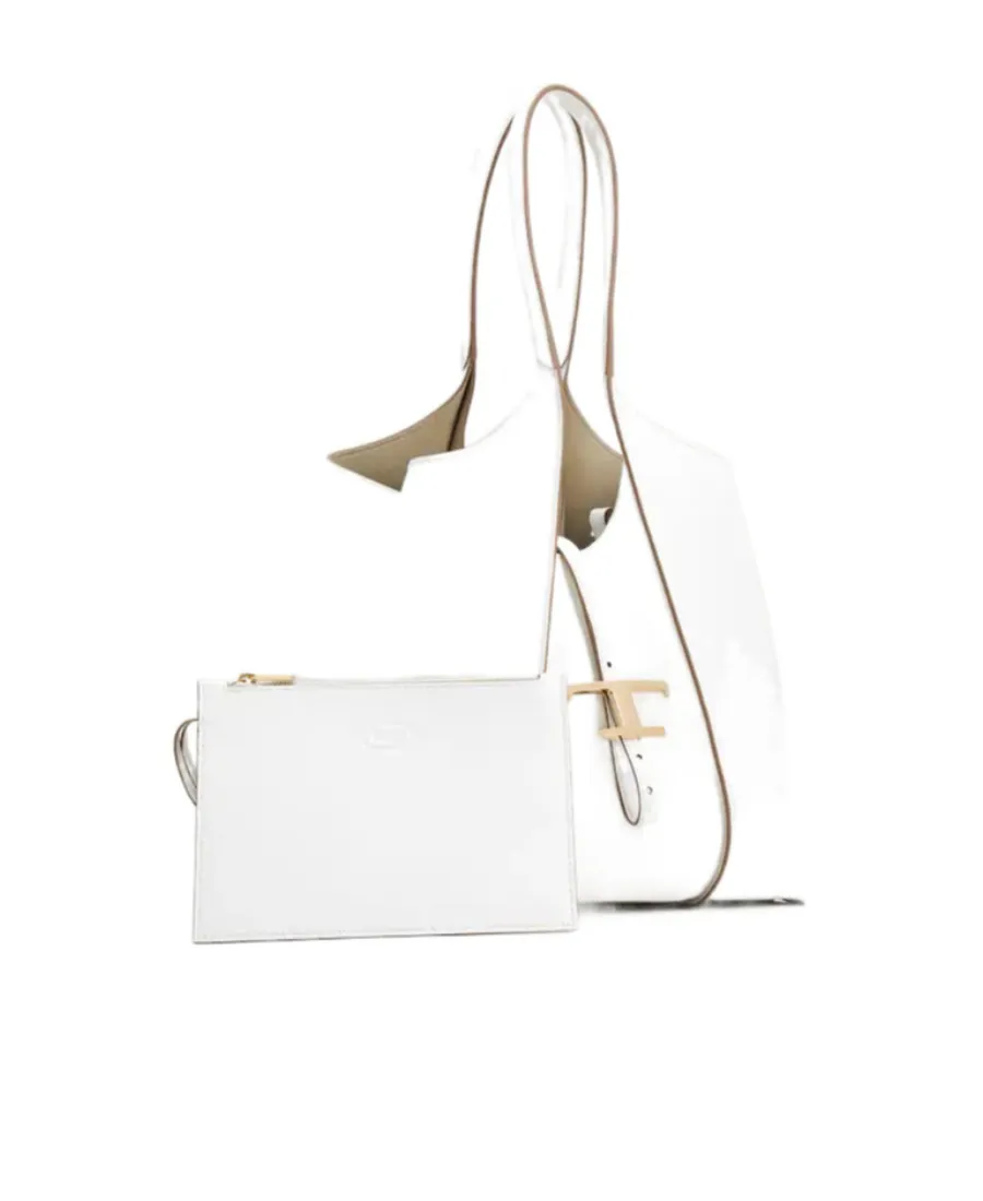 Tod's T-Plaque Tote Bag