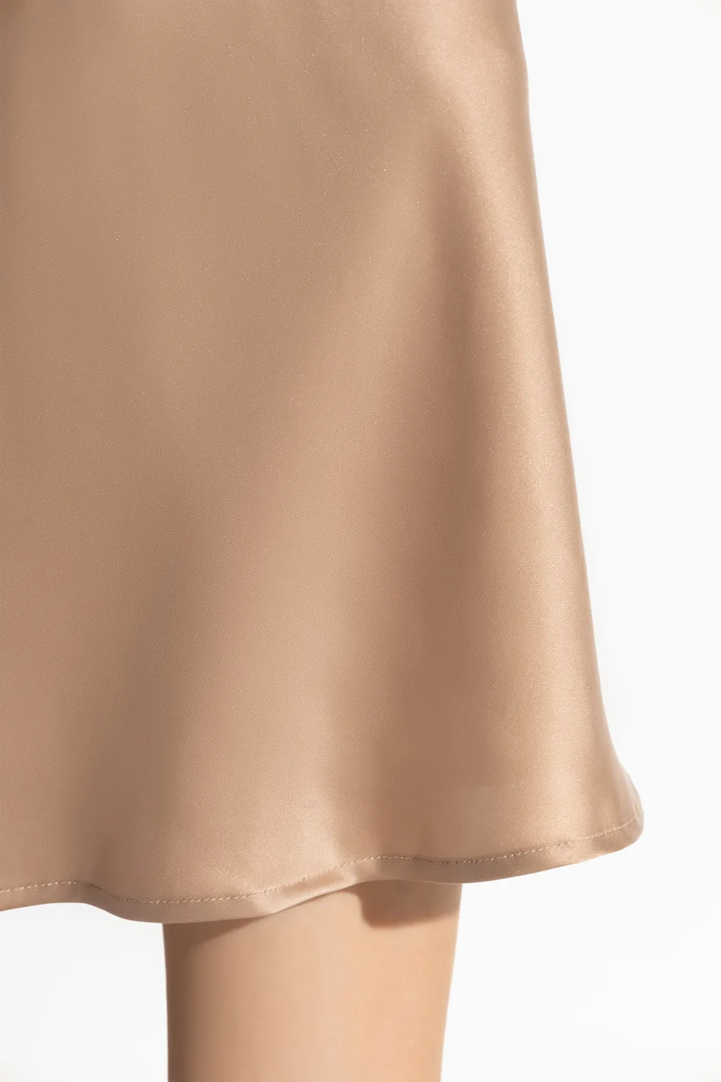 Bias-Cut Silk Shirt