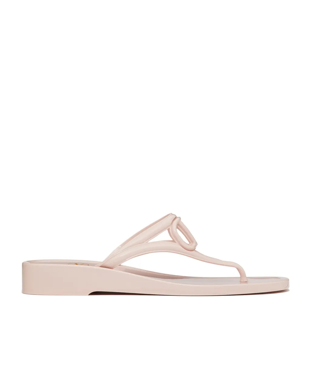 Valentino Vlogo Signature Slip-On Flip Flops