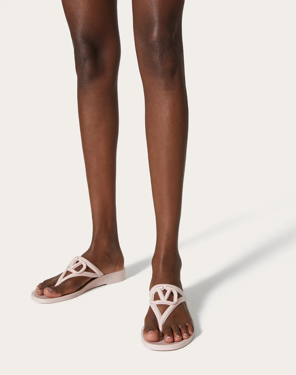 Valentino Vlogo Signature Slip-On Flip Flops