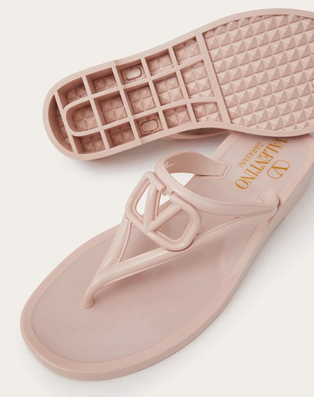 Valentino Vlogo Signature Slip-On Flip Flops