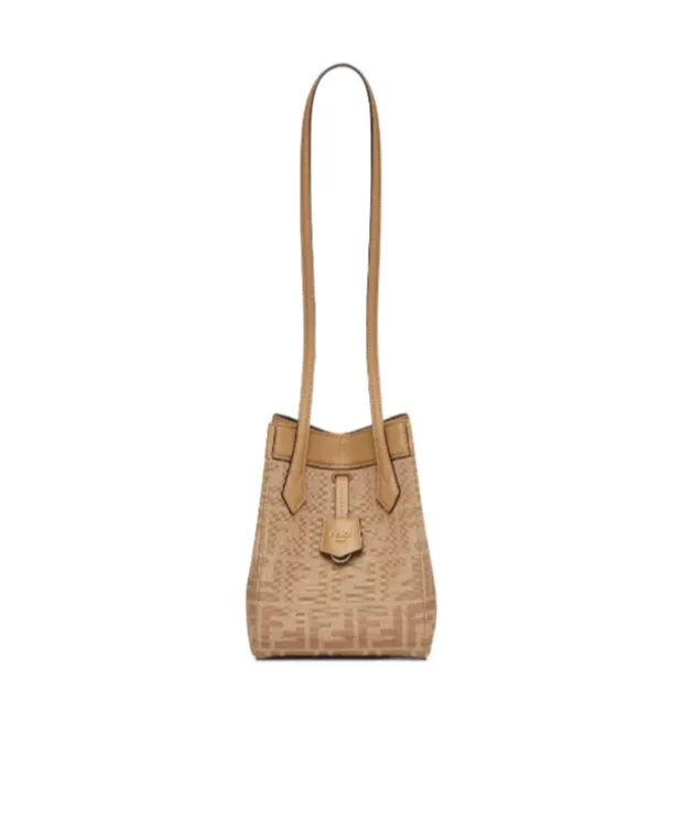 Fendi Origami Drawstring Mini Crossbody Bag