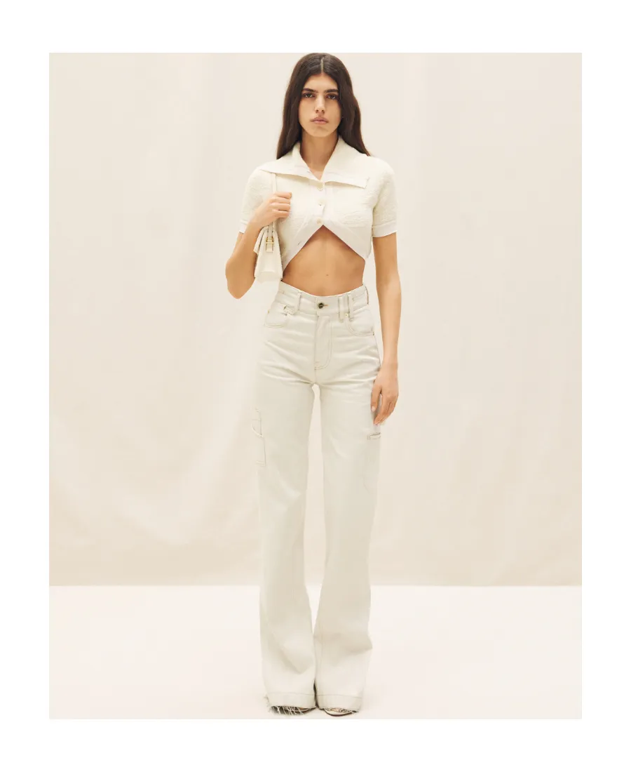 Cropped Knitted Top