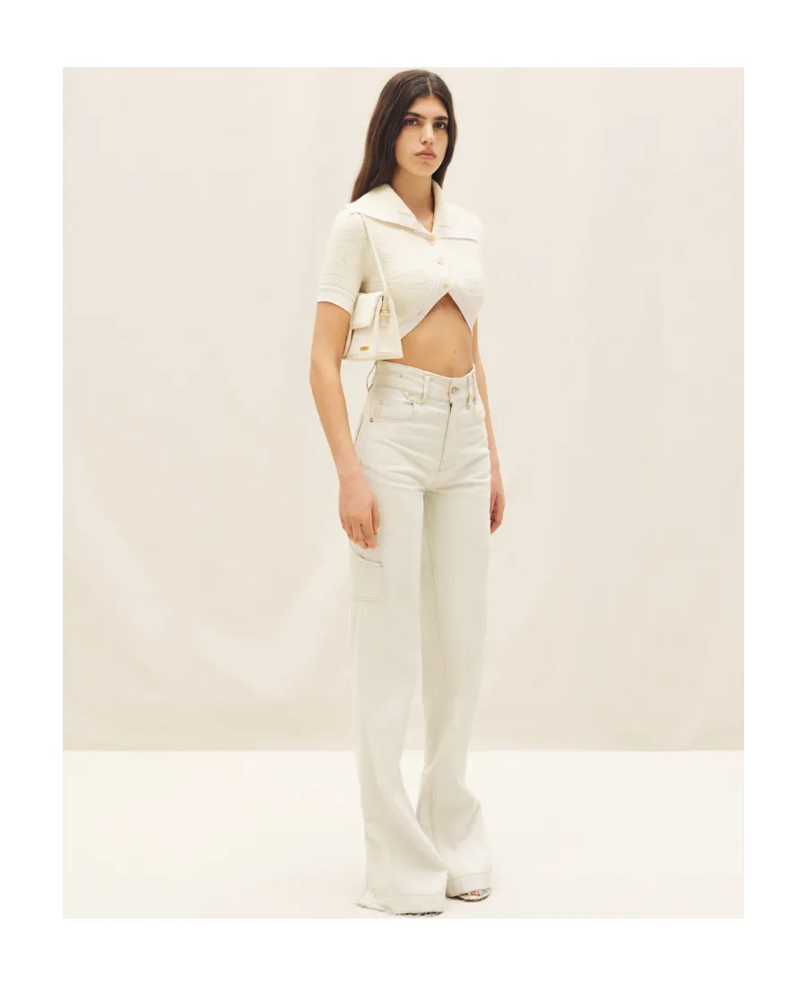 Cropped Knitted Top