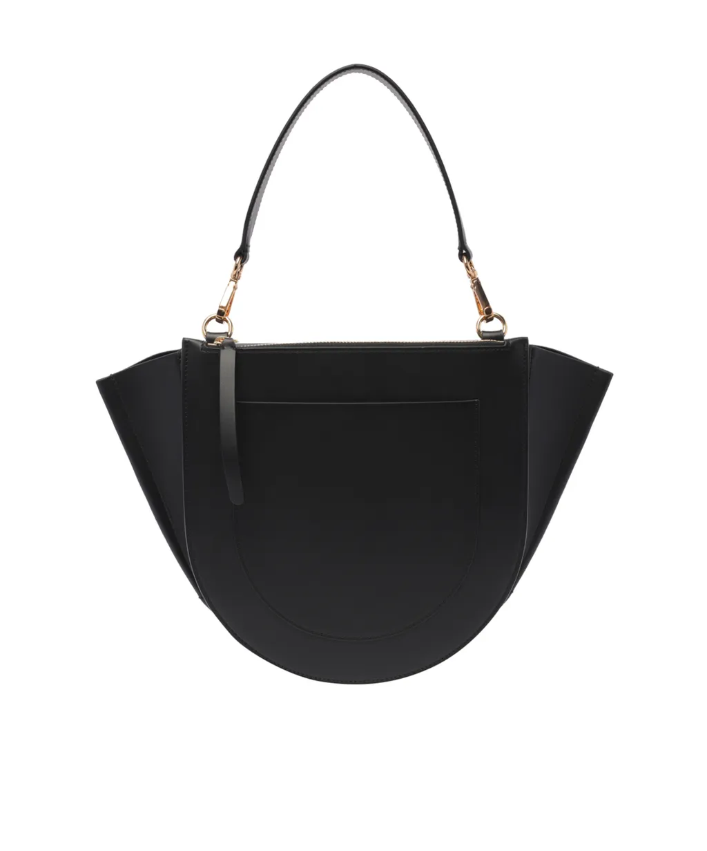 Wandler Medium Hortensia Logo Prrinted Tote Bag