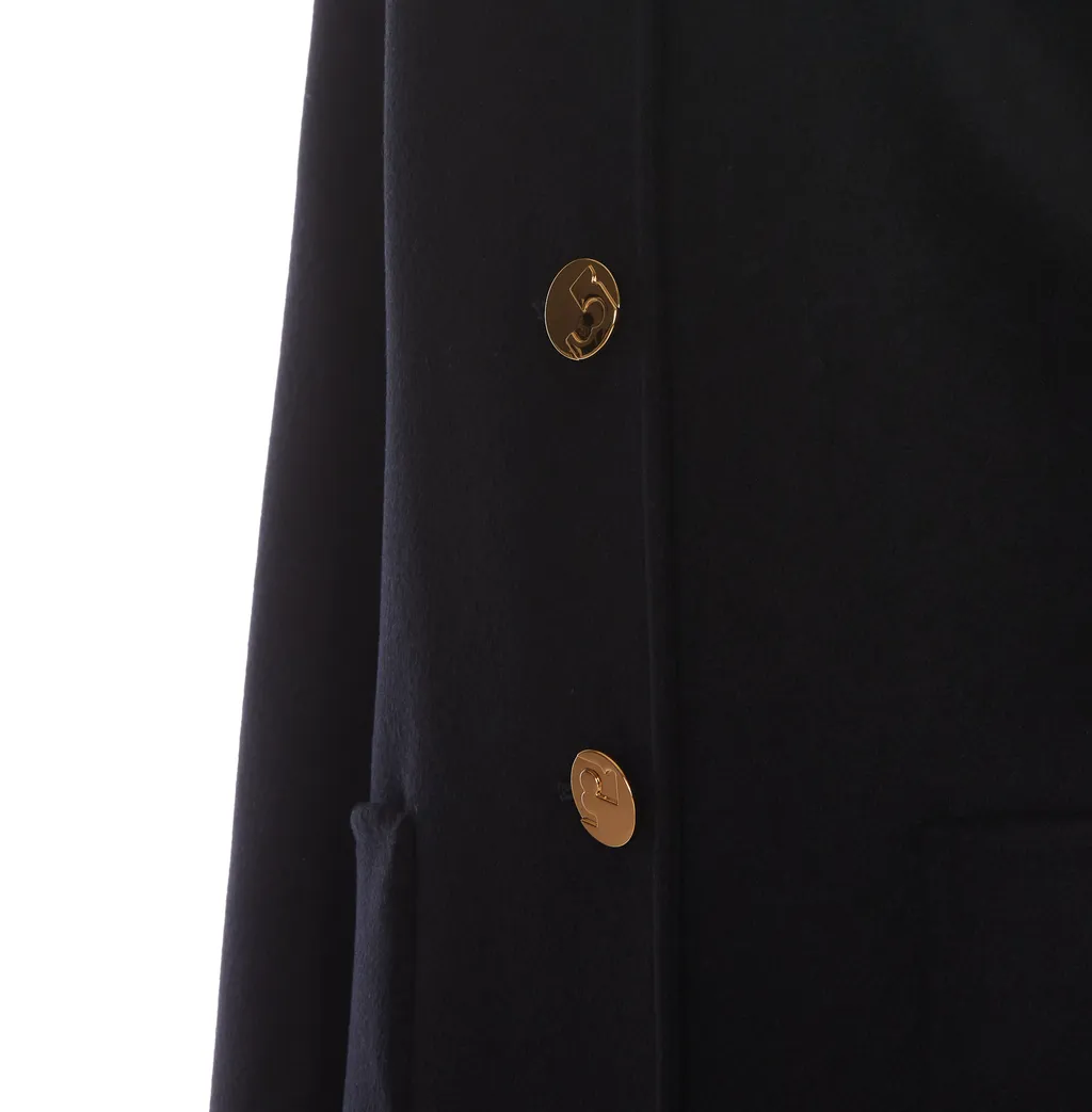 Tory Burch Single-Breasted Mid-Length Coat