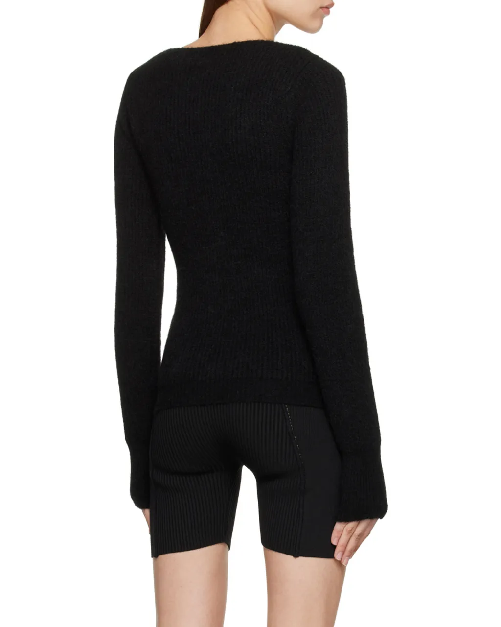 Pau Asymmetric Knitted Cardigan