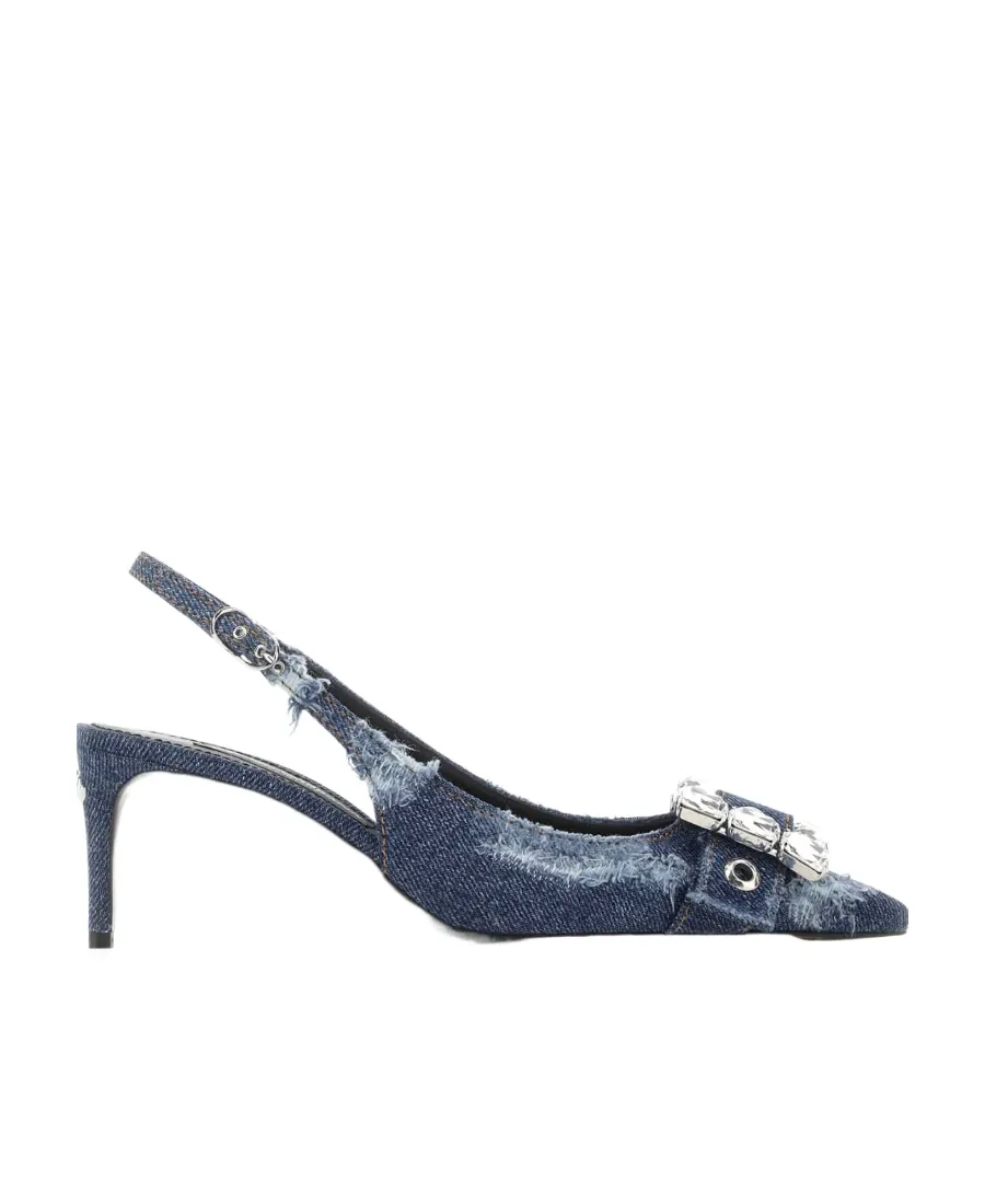 Dolce & Gabbana Pointed-Toe Distressed Pumps