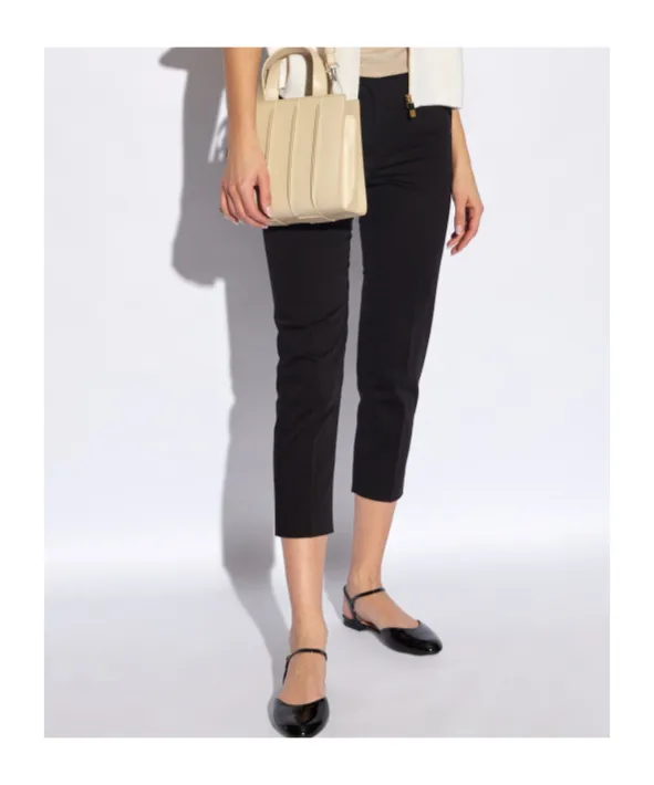 Max Mara Tapered Cropped Trousers