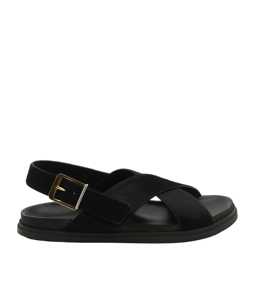 The Row Crossover Strapped Sandals