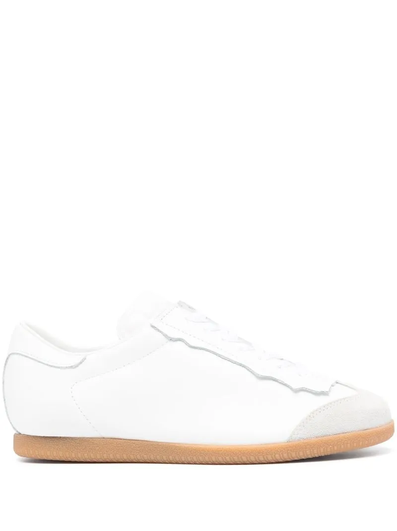 Maison Margiela Panelled Lace-Up Sneakers