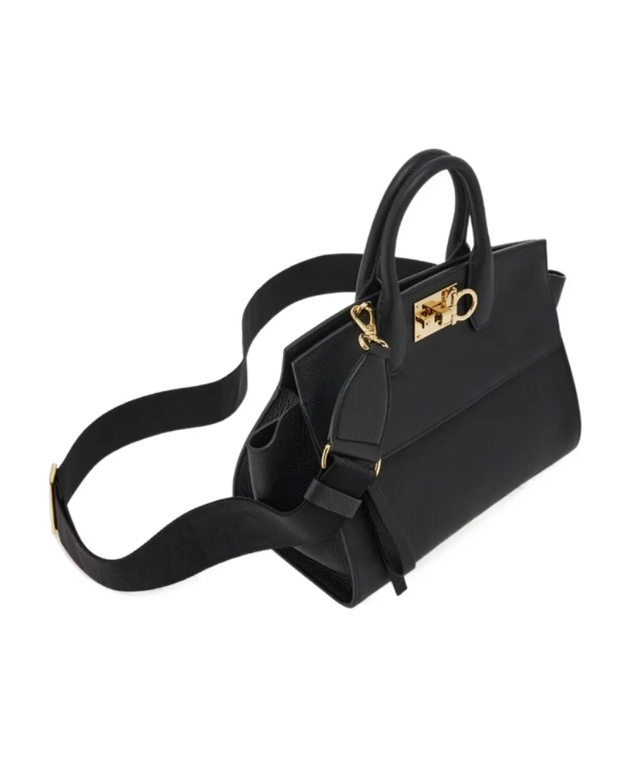 Salvatore Ferragamo Studio Gancini Tote Bag
