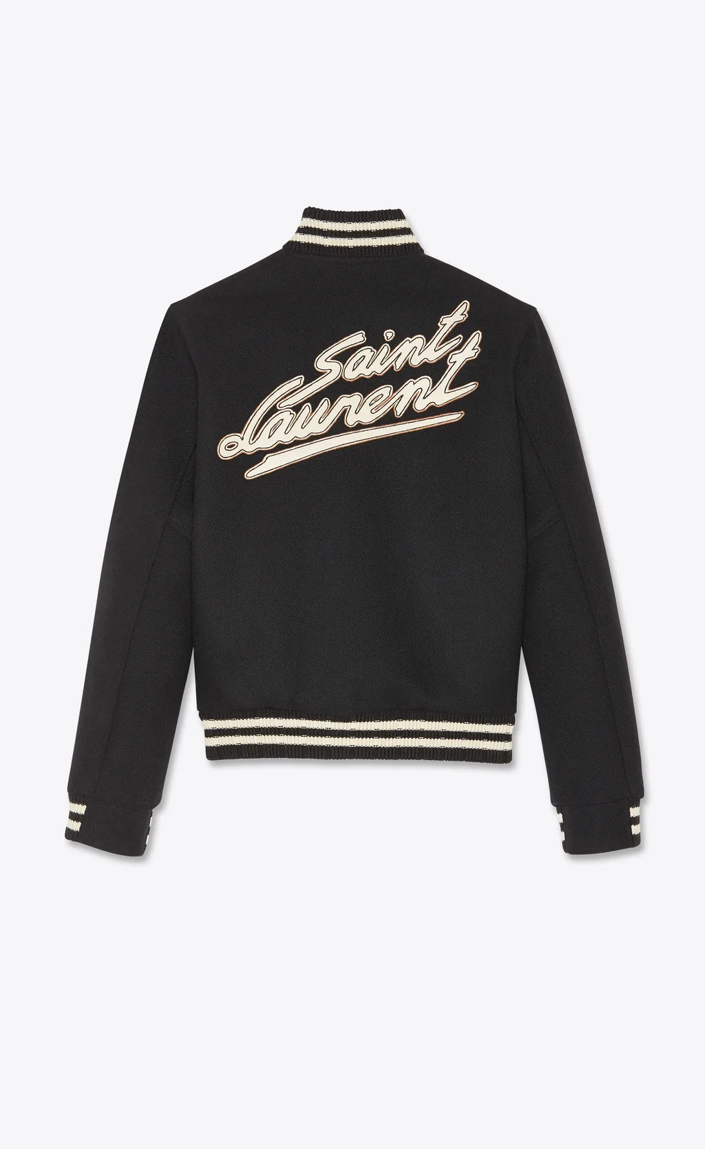 Saint Laurent Teddy Varsity Jacket