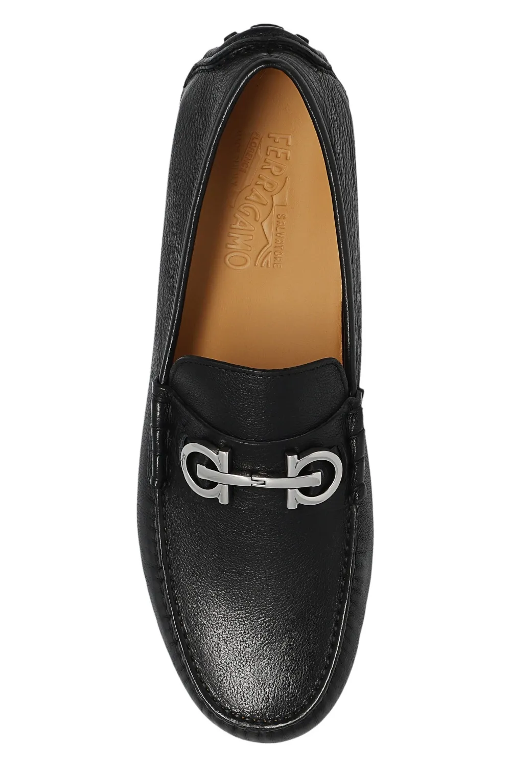Salvatore Ferragamo Grazioso Logo Plaque Loafers