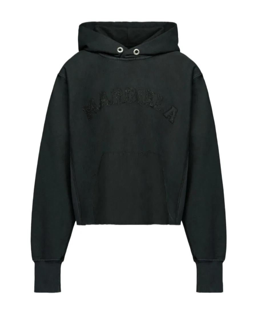 Maison Margiela Logo Detailed Hoodie