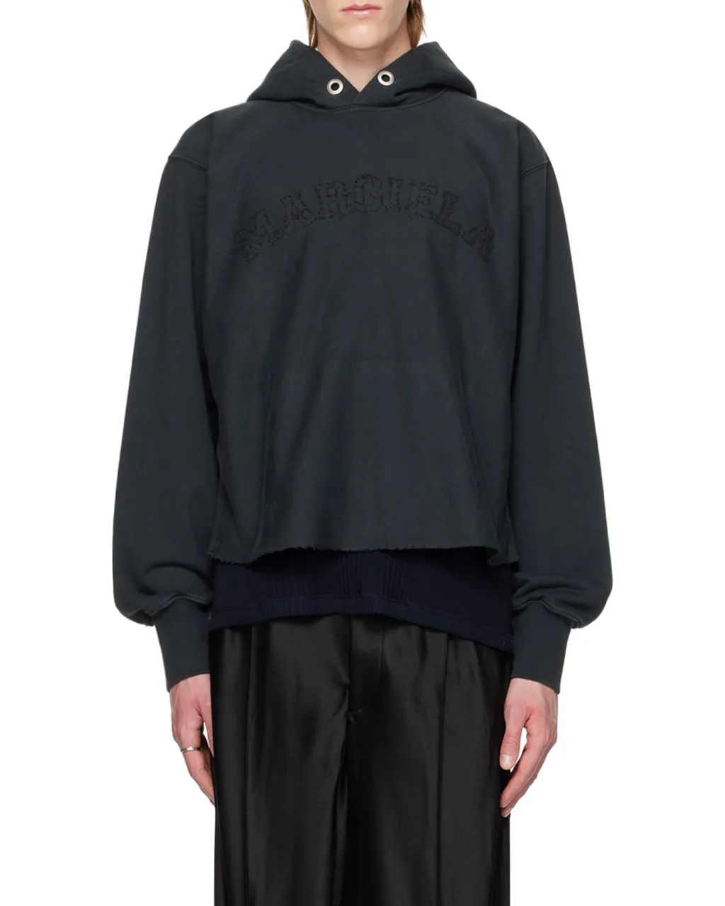 Maison Margiela Logo Detailed Hoodie