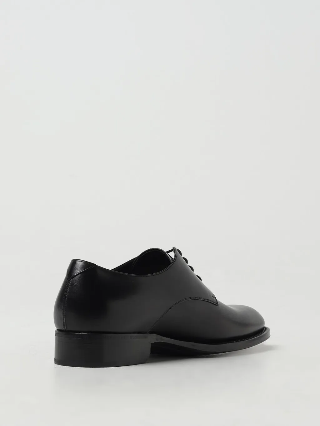 Saint Laurent Round Toe Classic Derby Shoes