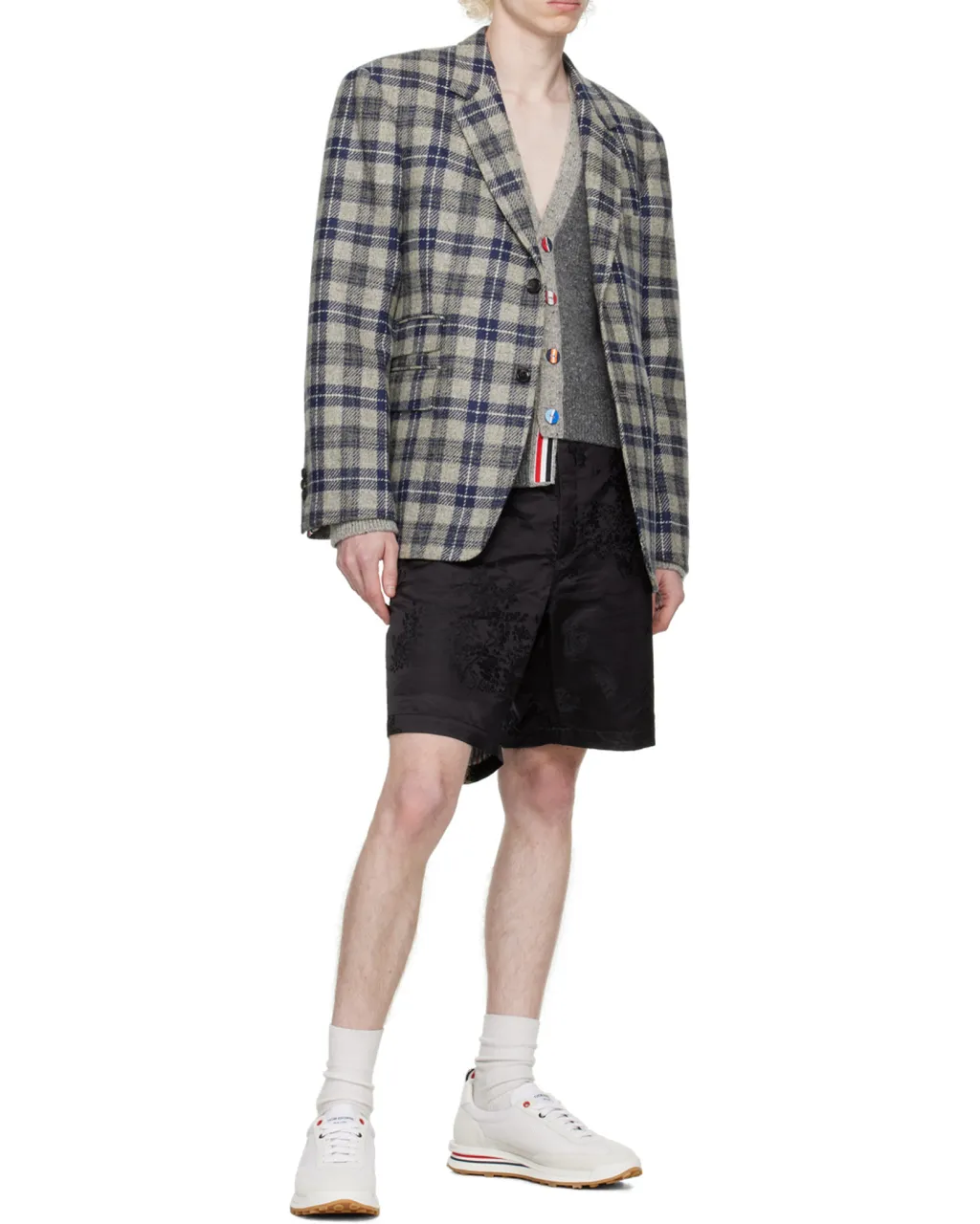 Thom Browne Tech Runner Low-Top Sneakers
