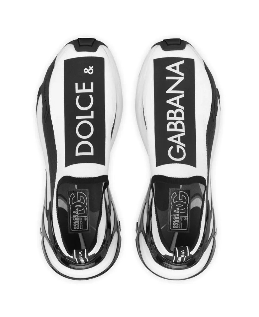 Dolce & Gabbana Sorrento Stretch Meshed Sneakers