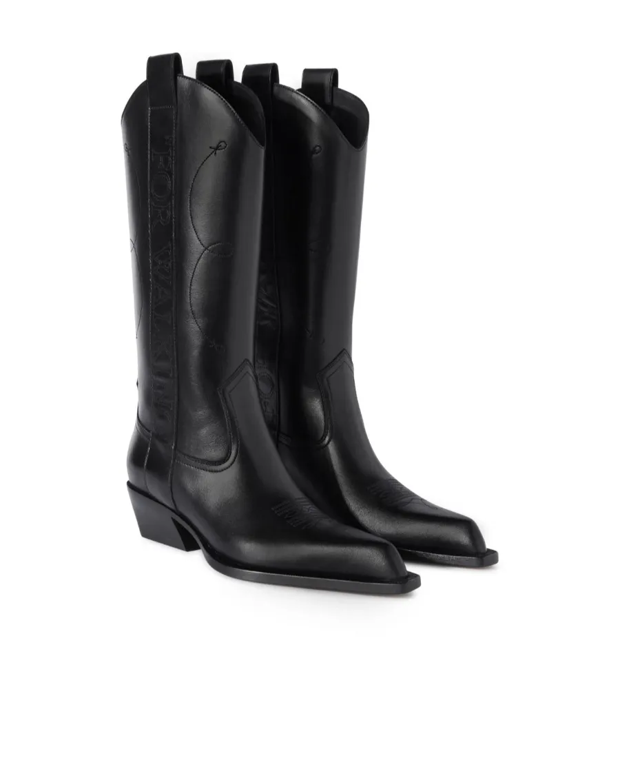 Off-White For Walking Pointed Toe Boots