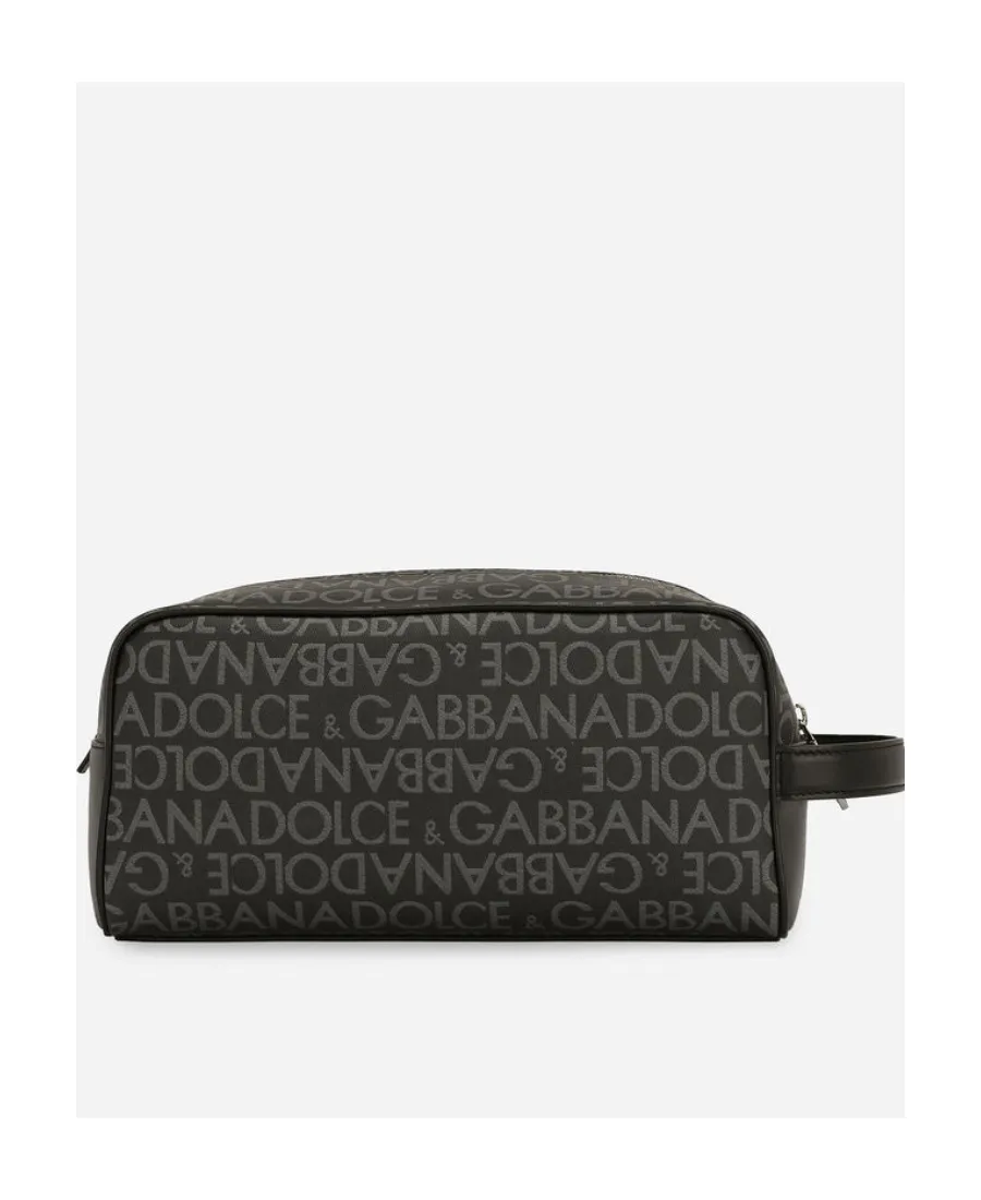 Dolce & Gabbana Logo Plaque Wash Bag