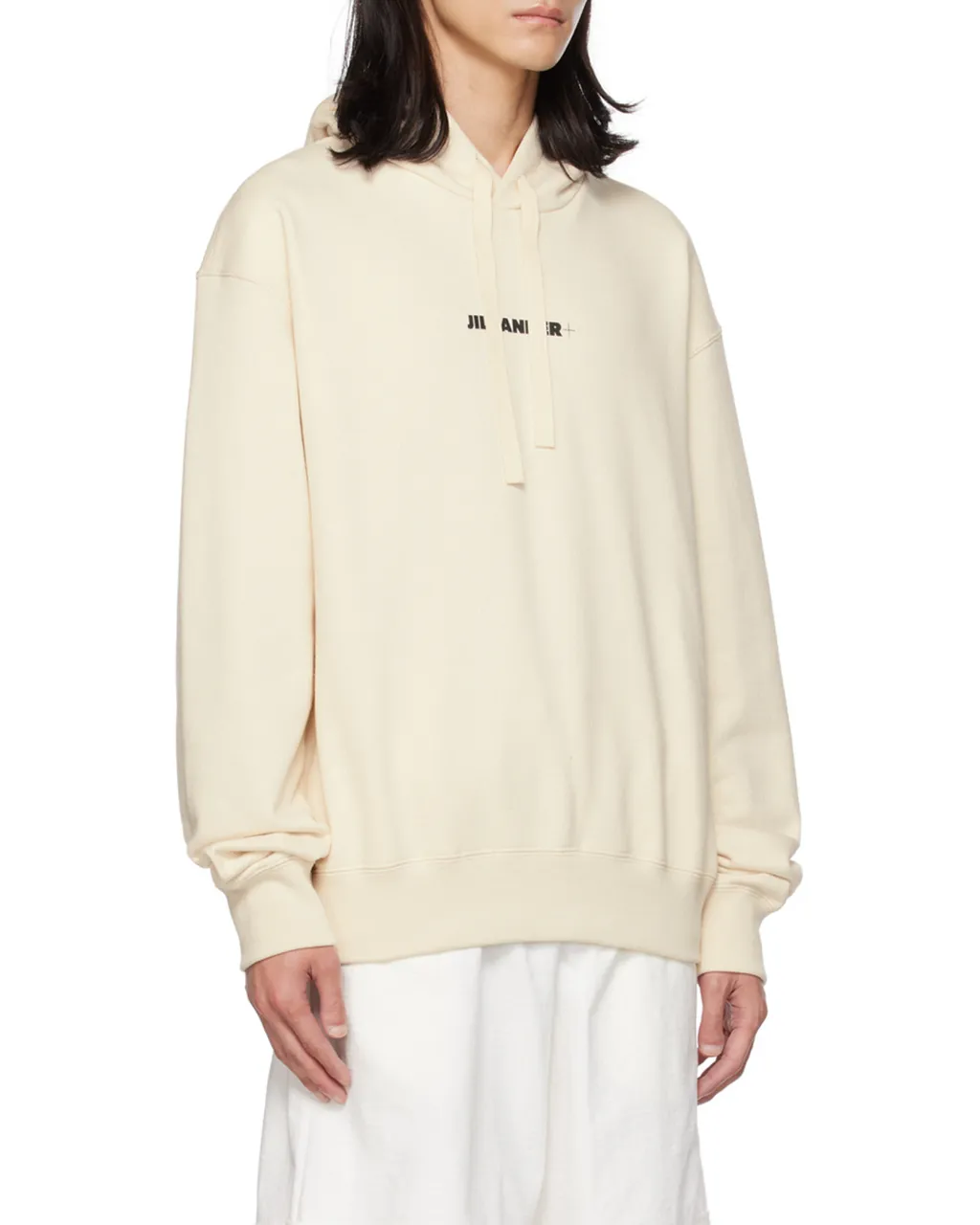 Jil Sander+ Logo Printed Drawstring Hoodie
