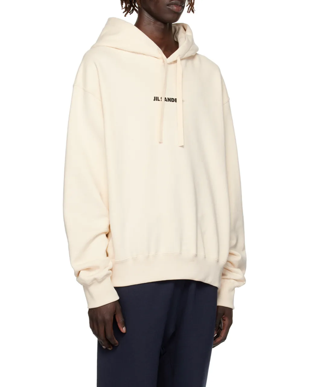 Jil Sander+ Logo Printed Drawstring Hoodie