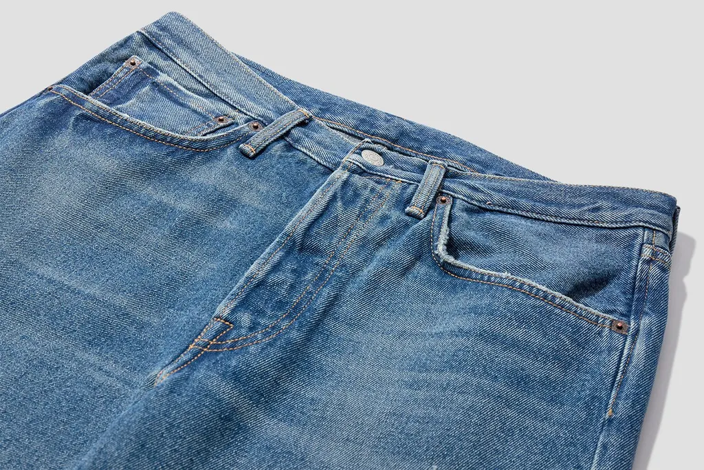 Acne Studios Distressed Relaxed Fit Jeans