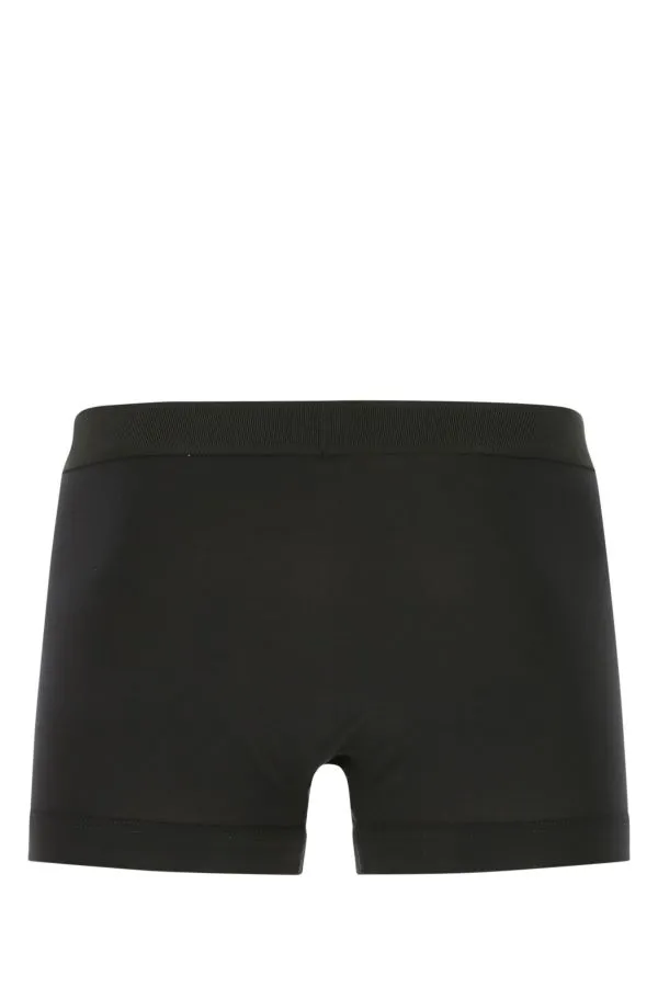 Tom Ford Logo Waistband Stretched Pack Of Two Briefs