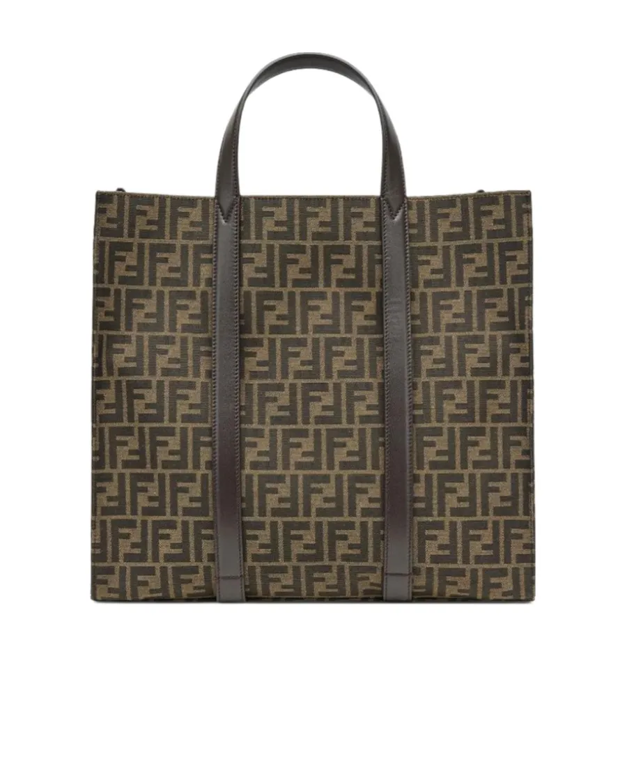 Fendi Ff Jacquard Tote Bag