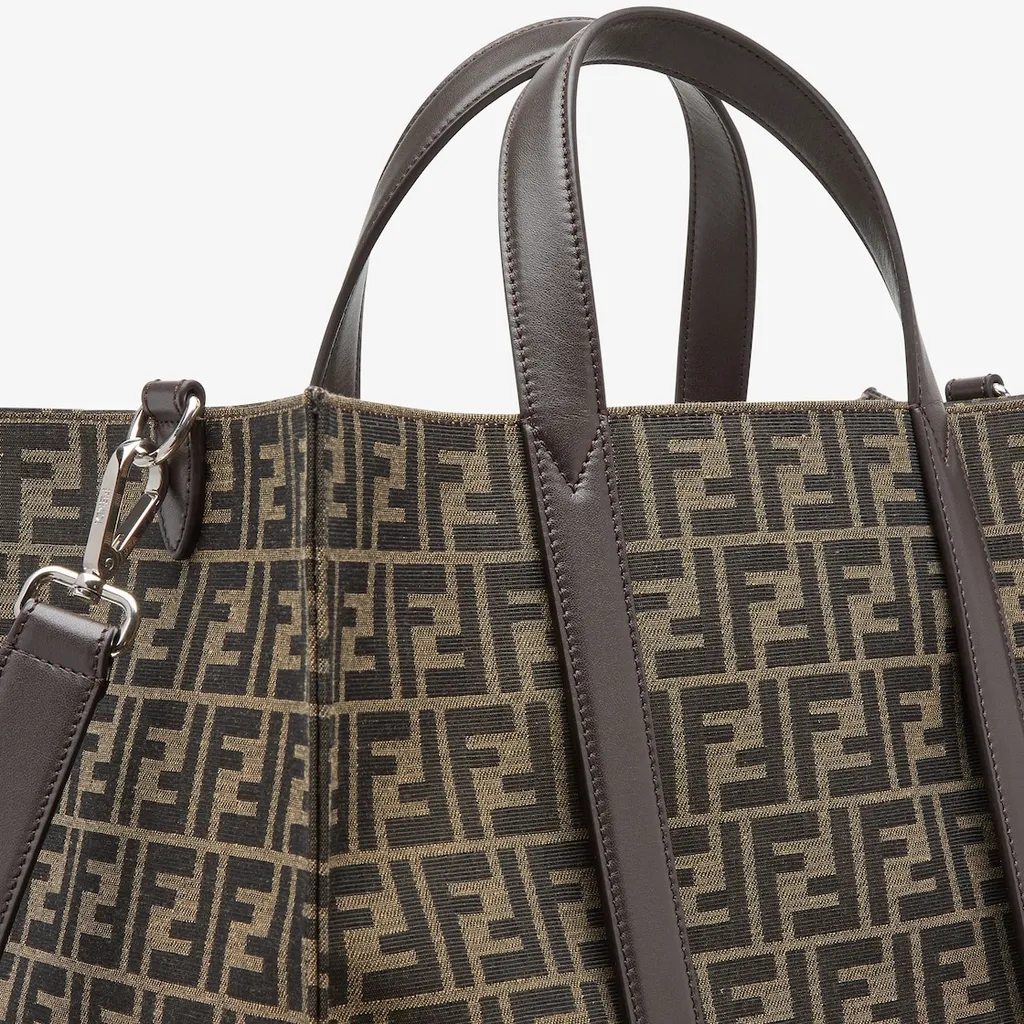 Fendi Ff Jacquard Tote Bag