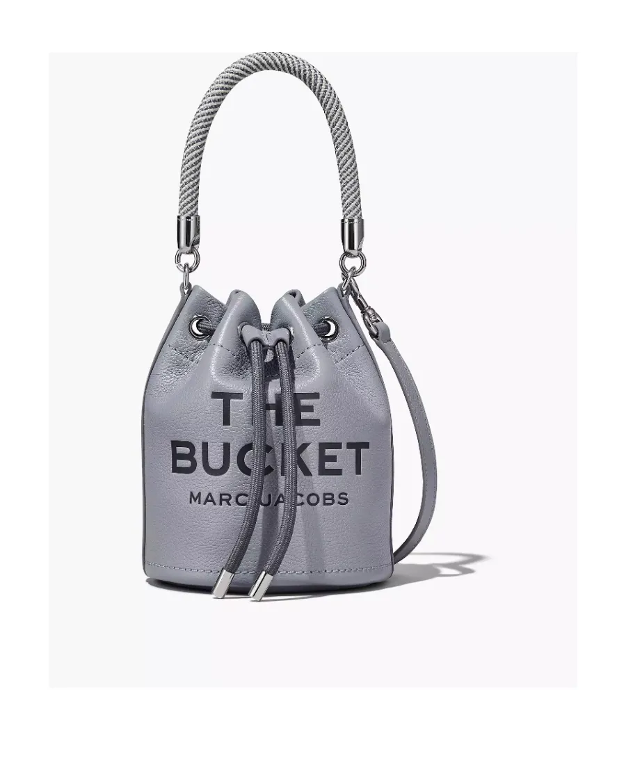 Marc Jacobs Logo Embossed Bucket Bag