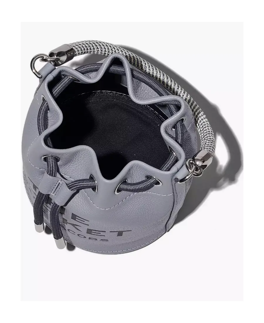Marc Jacobs Logo Embossed Bucket Bag