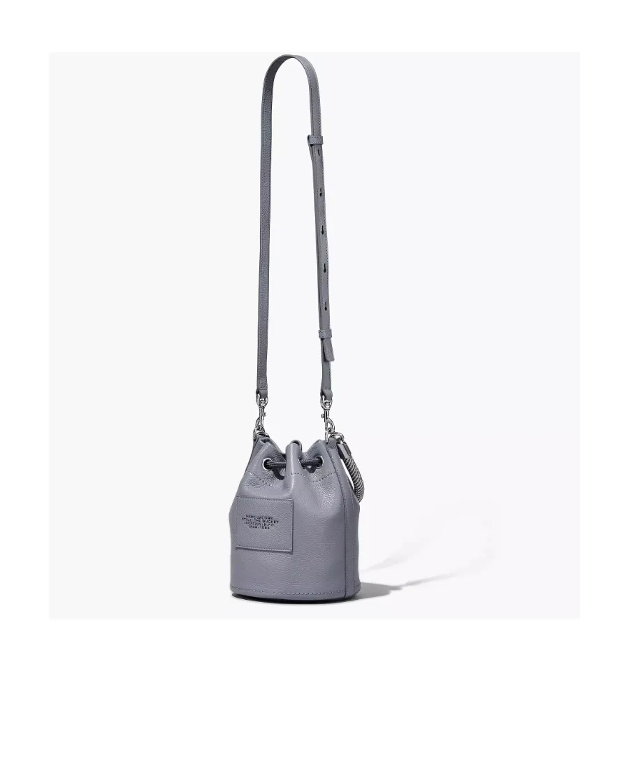 Marc Jacobs Logo Embossed Bucket Bag