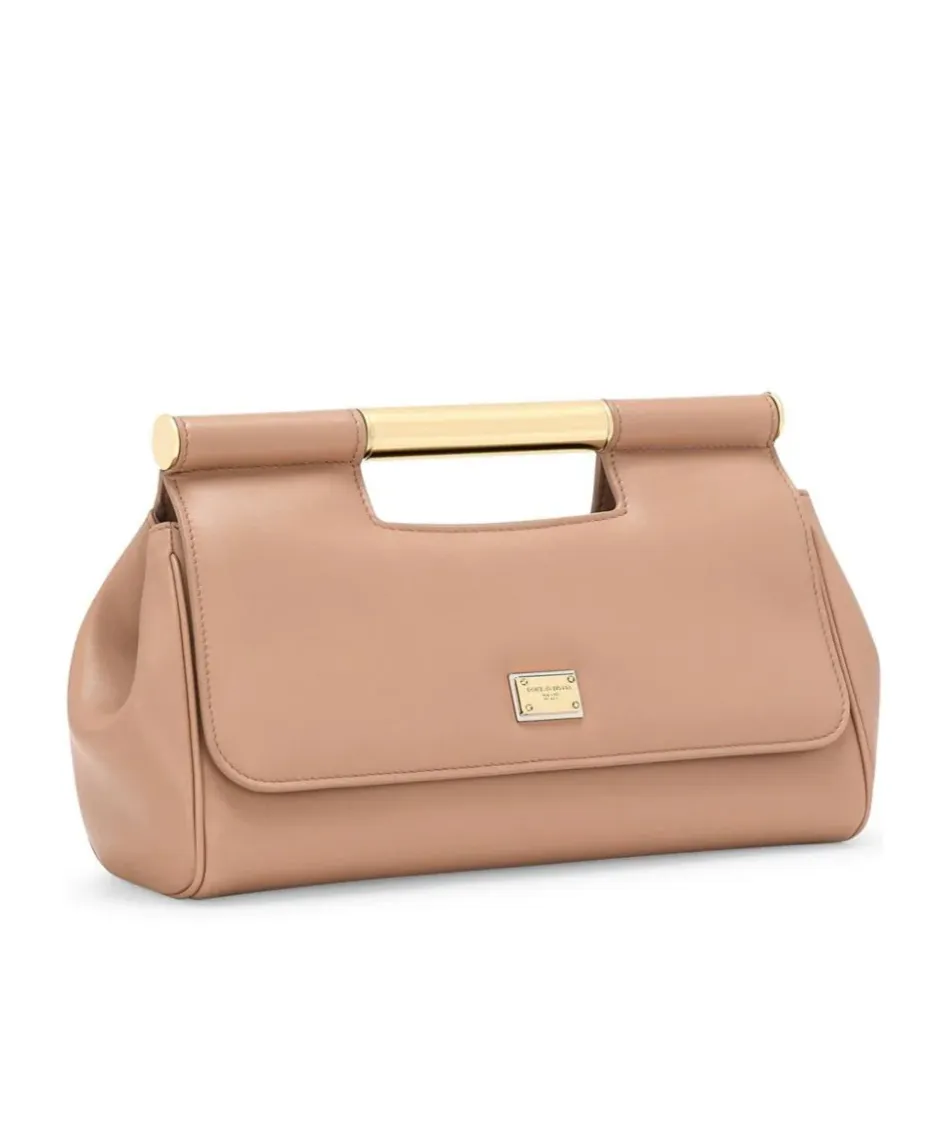 Dolce & Gabbana Sicily Foldover Toe Bag