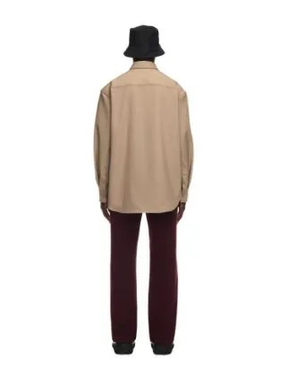 Off-White Buttoned Long-Sleeved Shirt