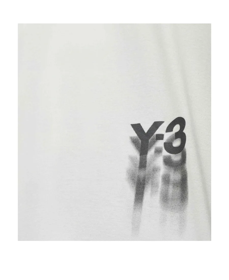 Y-3 Logo Printed Crewneck T-Shirt