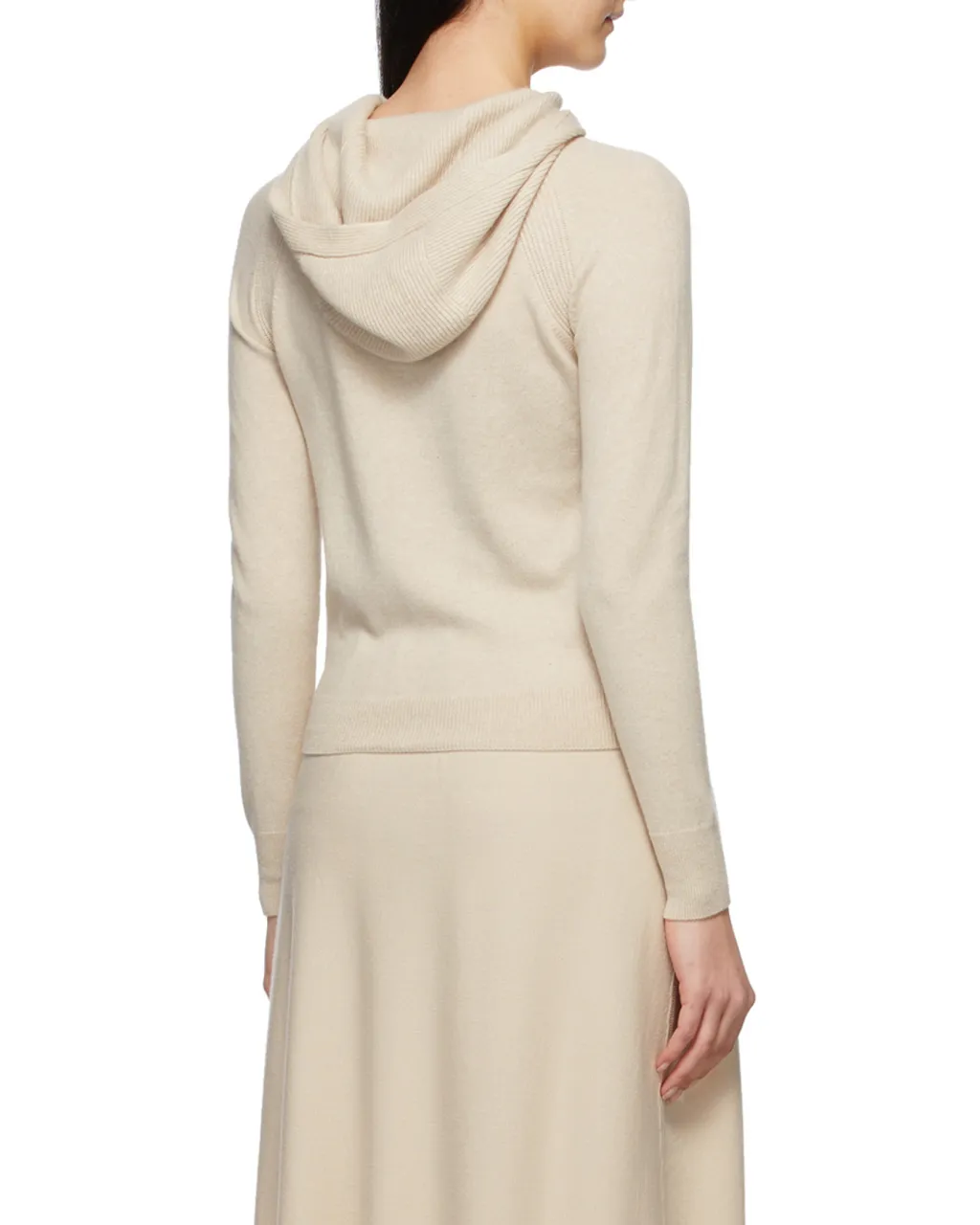 Loro Piana Zip-Up Hooded Knitted Cardigan