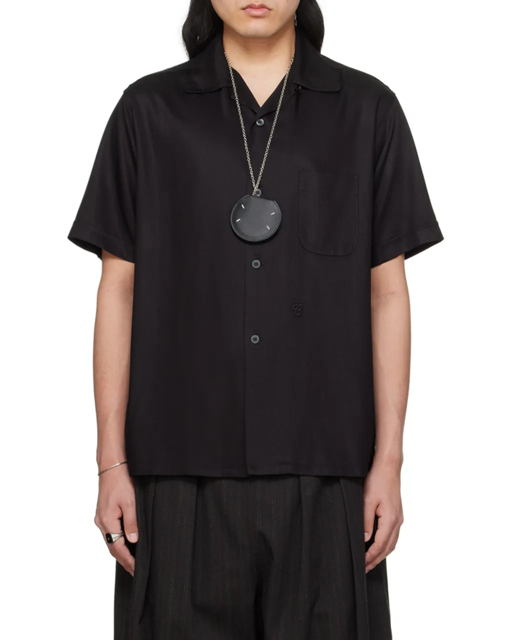Maison Margiela Short-Sleeved Buttoned Shirt