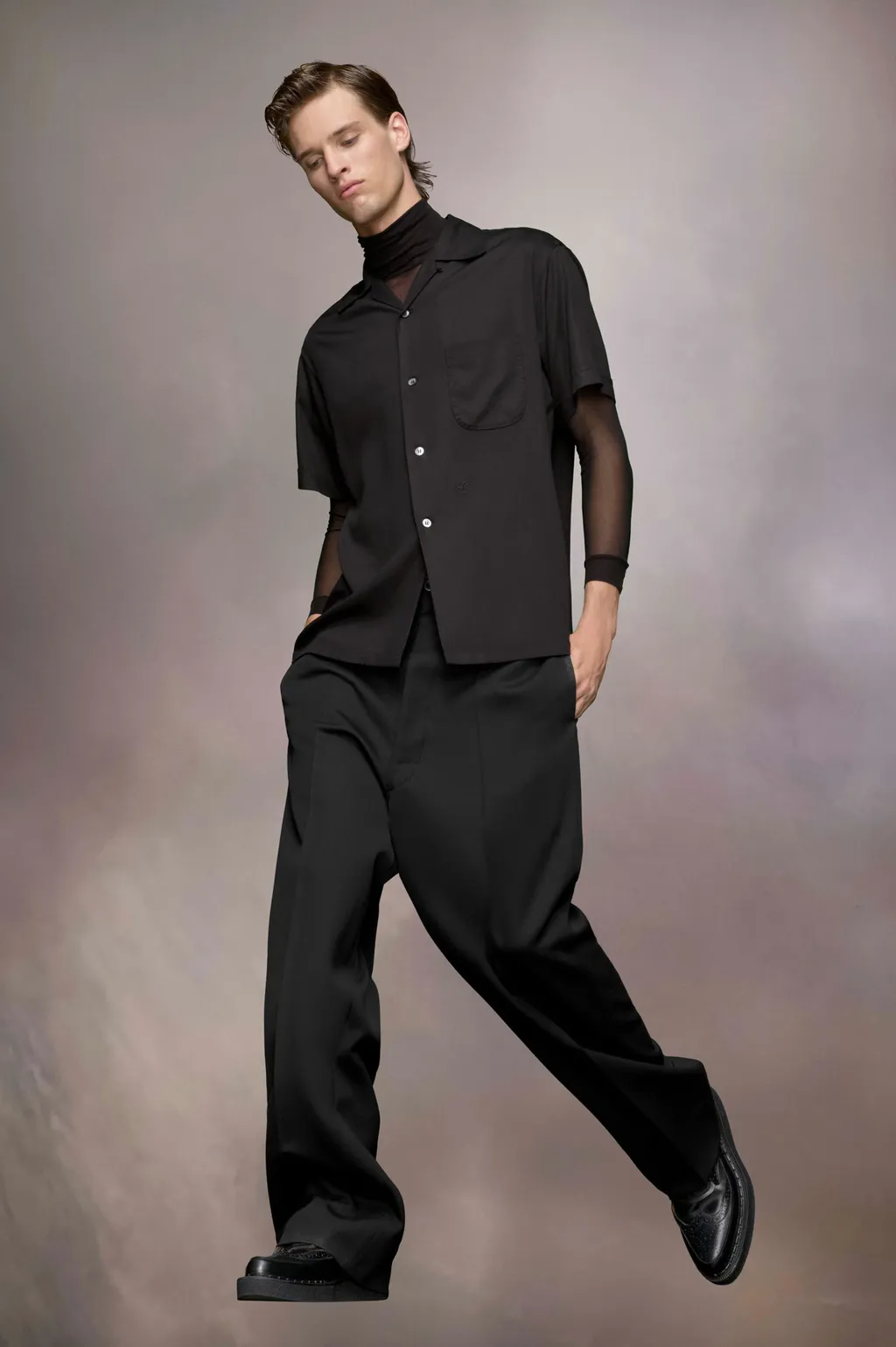 Maison Margiela Short-Sleeved Buttoned Shirt