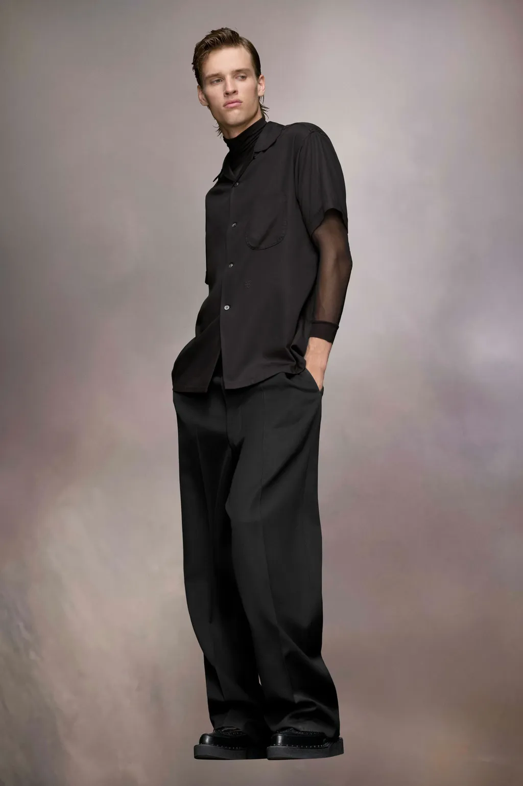 Maison Margiela Short-Sleeved Buttoned Shirt