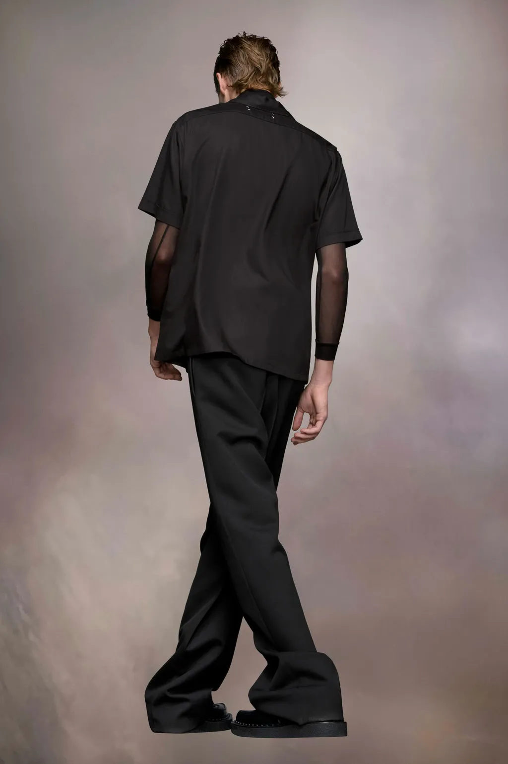 Maison Margiela Short-Sleeved Buttoned Shirt