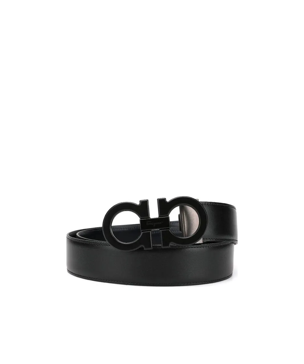 Salvatore Ferragamo Gancini Reversible Belt