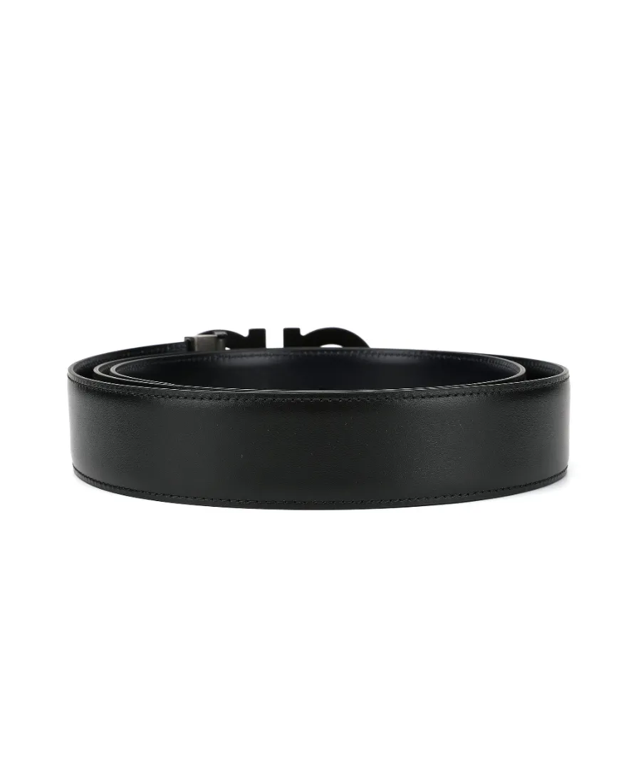 Salvatore Ferragamo Gancini Reversible Belt