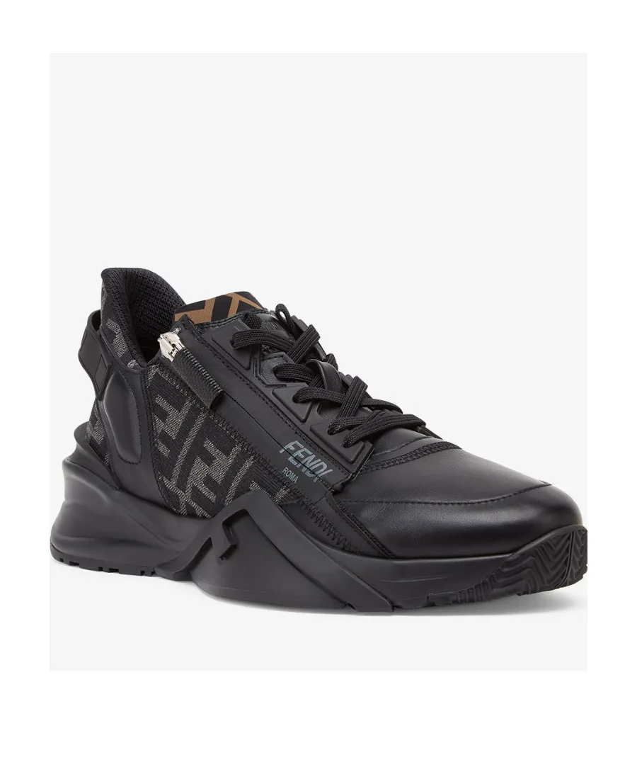 Fendi Flow Ff Jacquard Sneakers