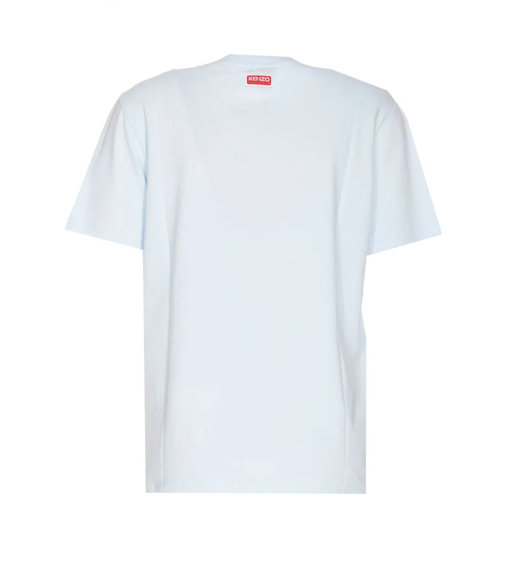 Kenzo Logo Embroidered Crewneck T-Shirt