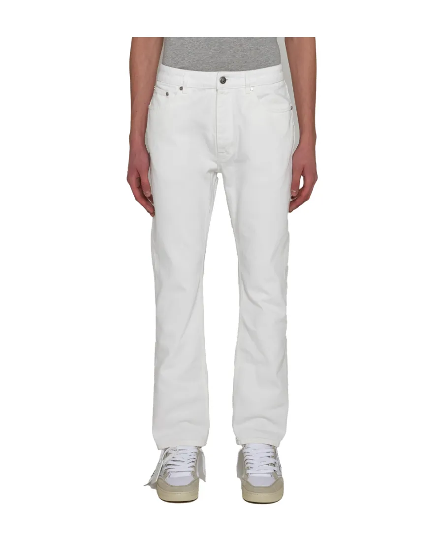 Palm Angels Straight Leg Jeans